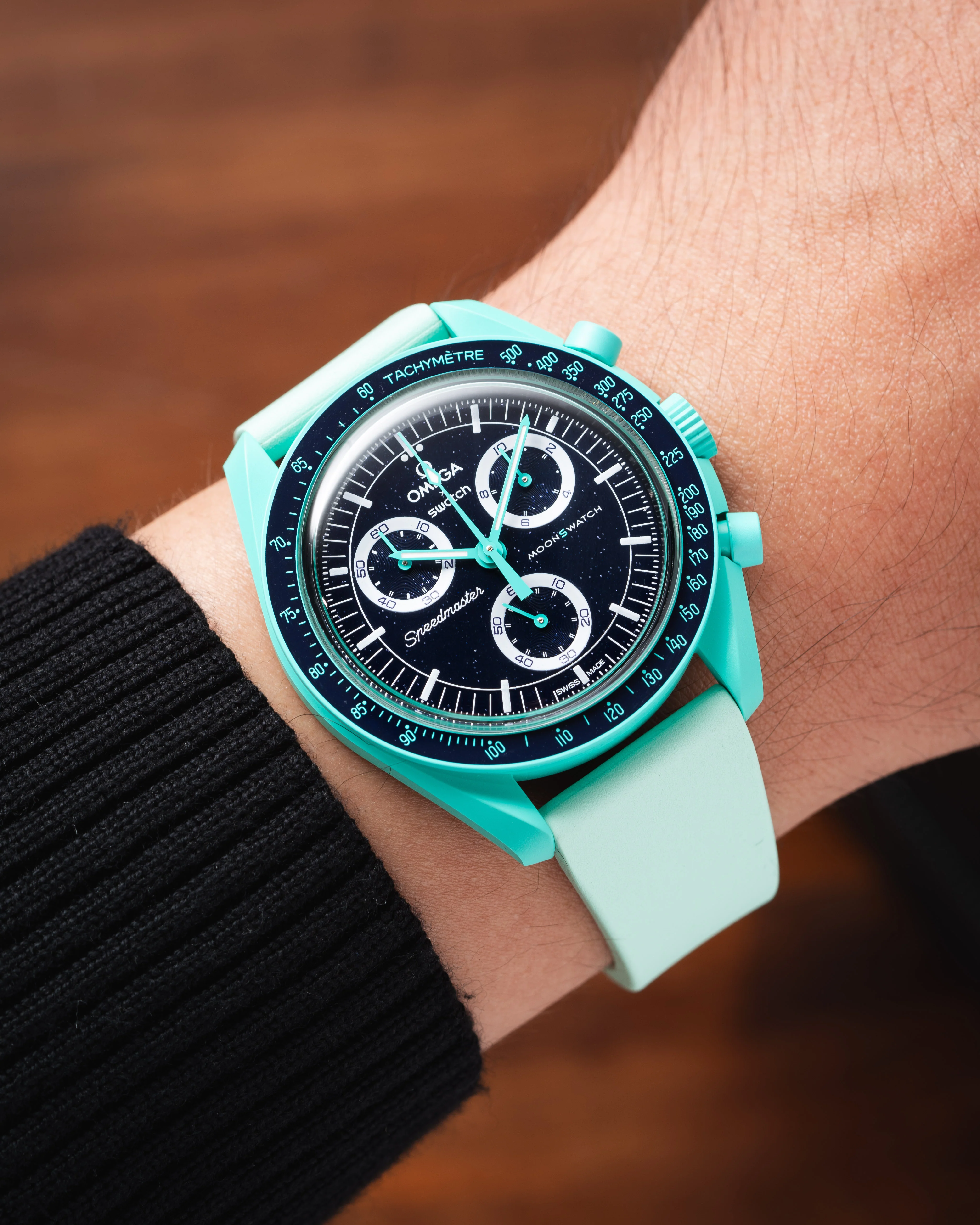 Mint Green CTS Rubber Strap - Image 3