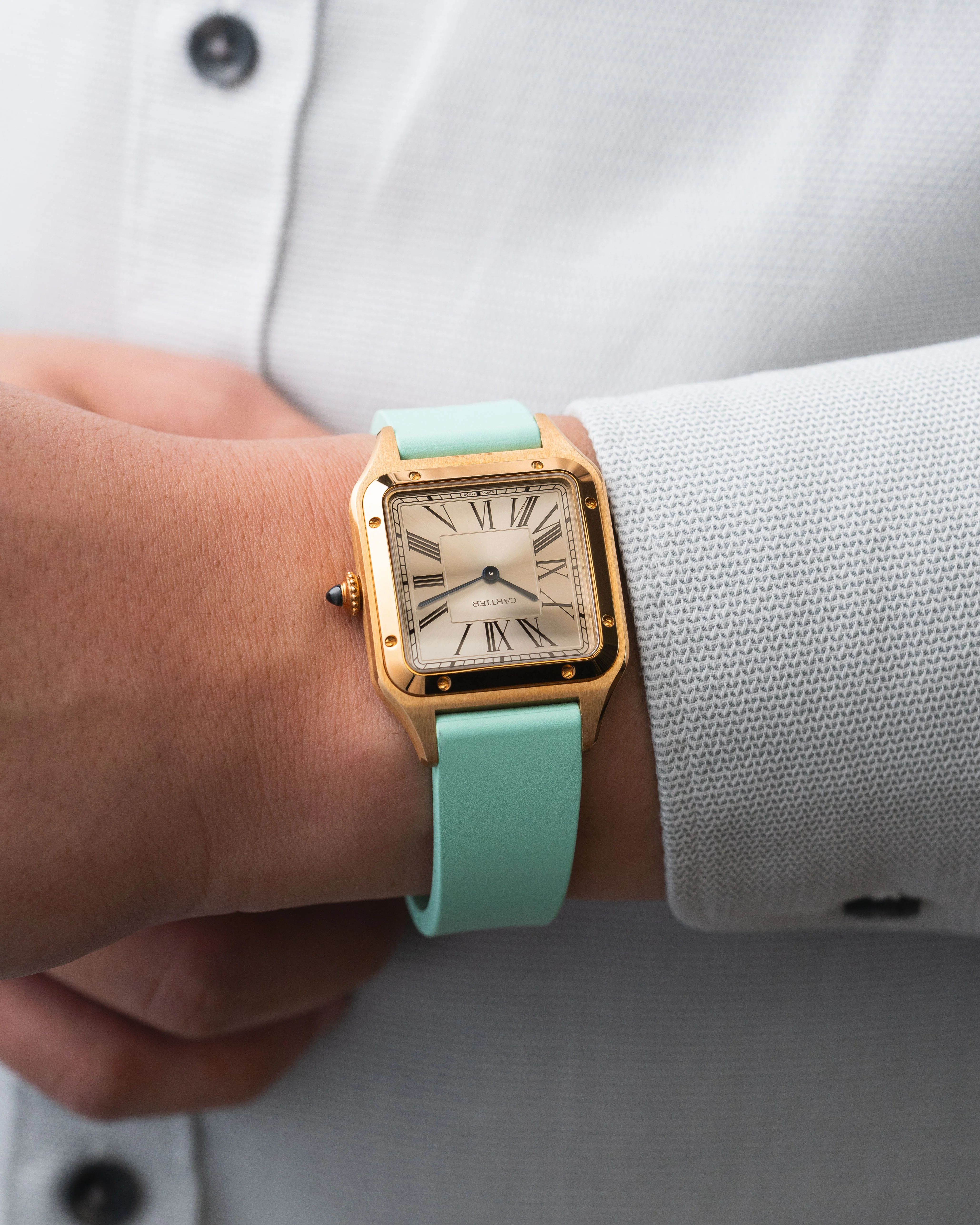 Mint Green CTS Rubber Strap - Image 4