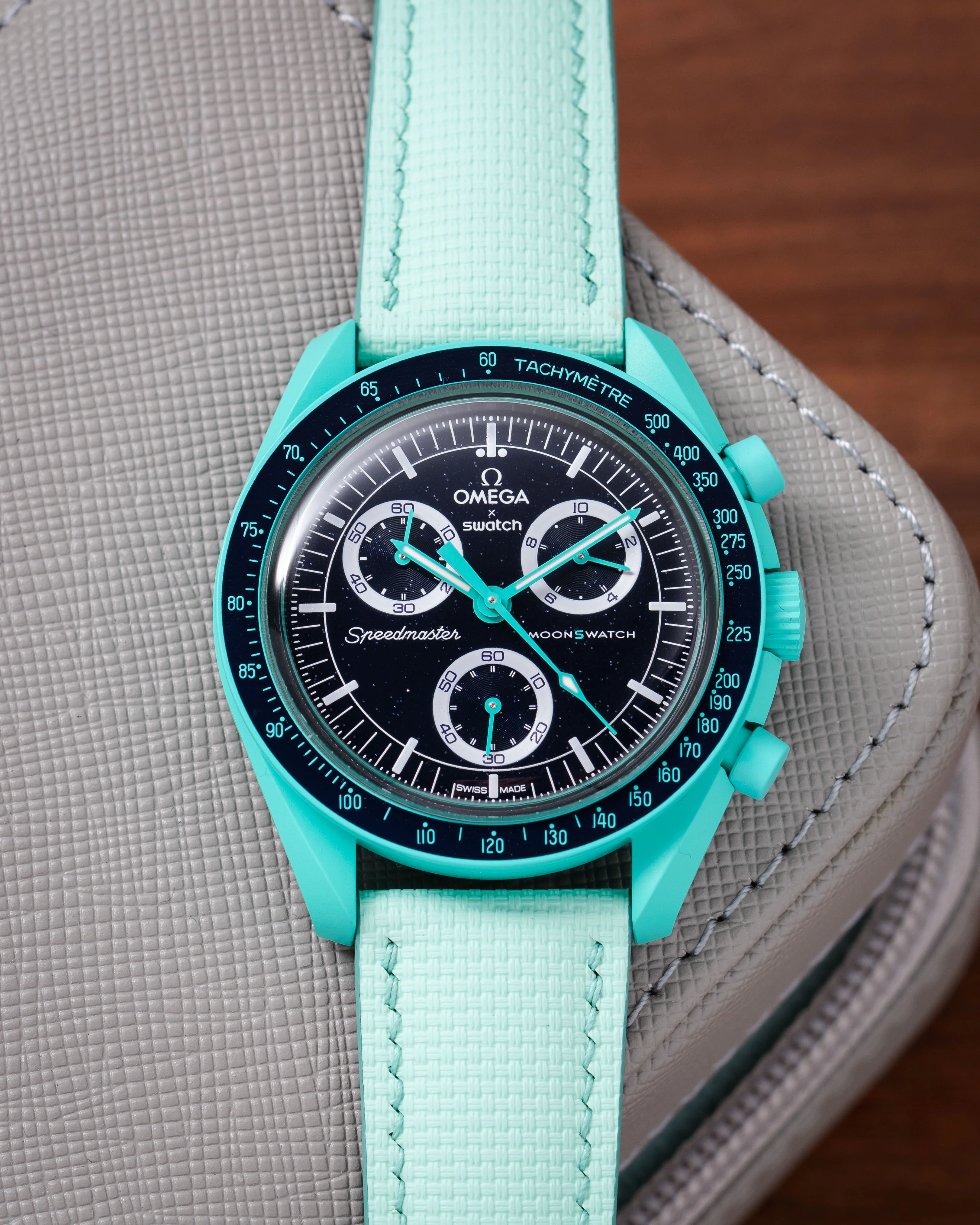 Mint Green Sailcloth Signature Strap - Image 5