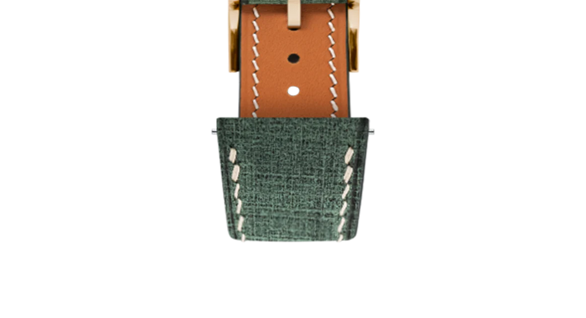Moss Green Babele Slim Strap - Image 11