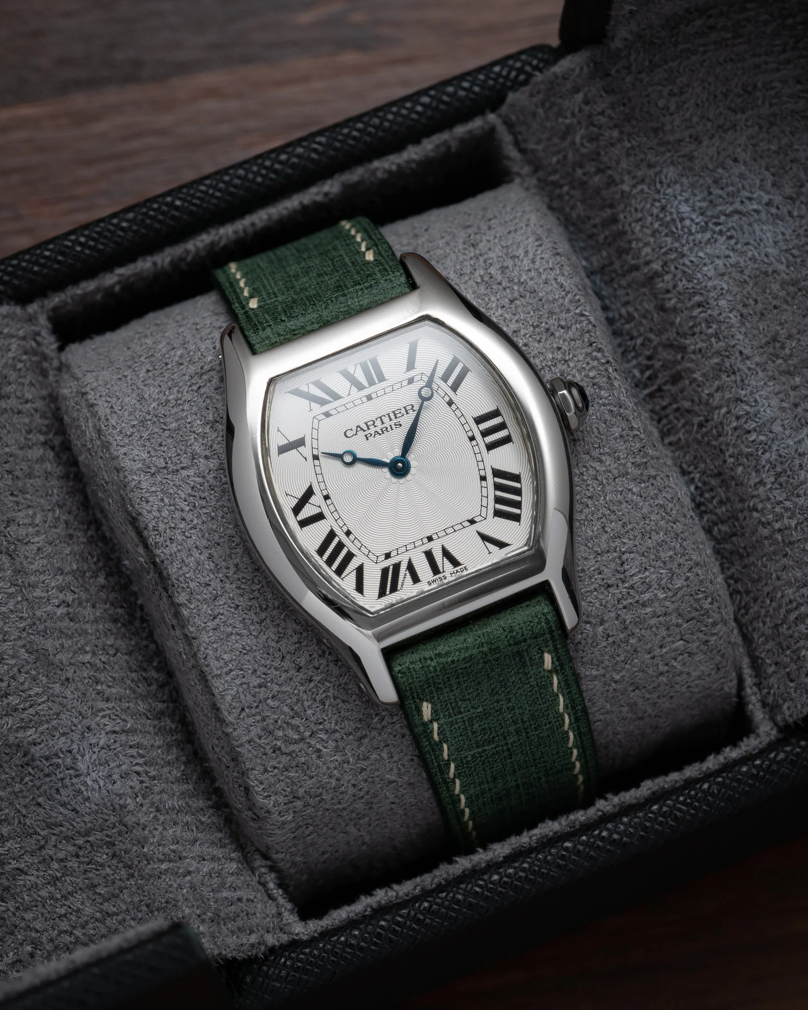 Moss Green Babele Slim Strap - Image 4