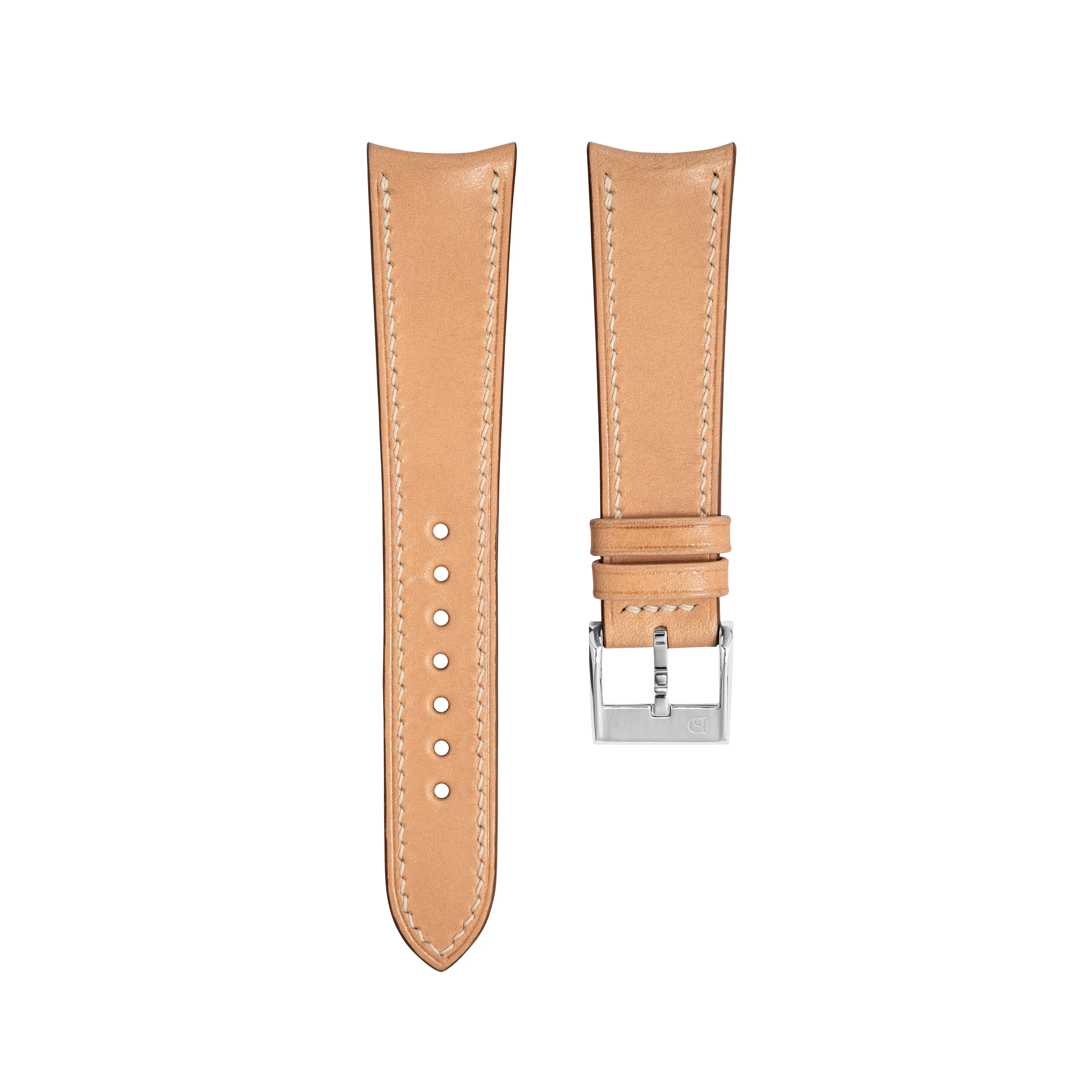 Overstock: Natural Buttero Slim (Curved) Strap