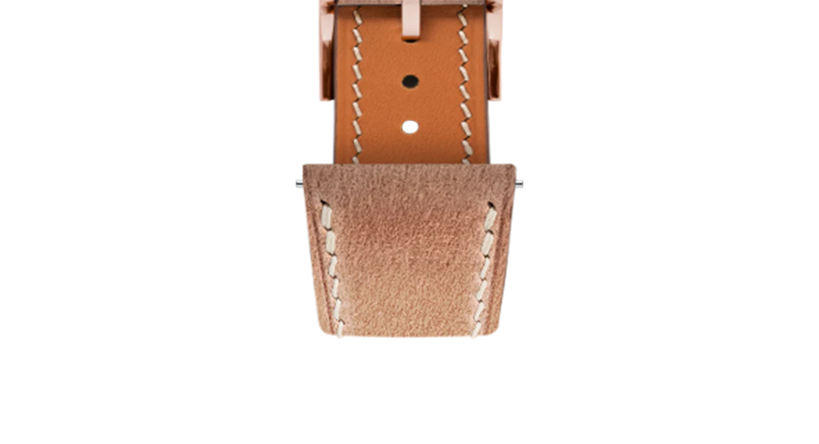 Natural Shell Cordovan Slim Strap - Image 8