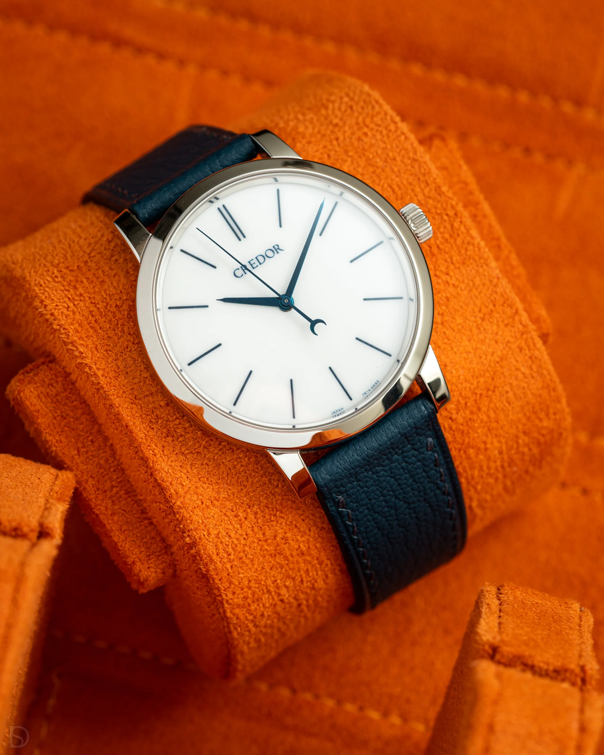 Navy Chevre Slim Strap - Image 10