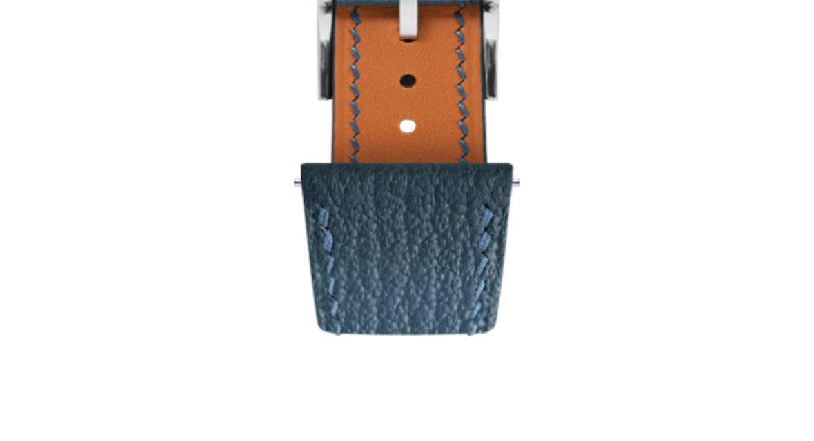 Navy Chevre Slim Strap - Image 13