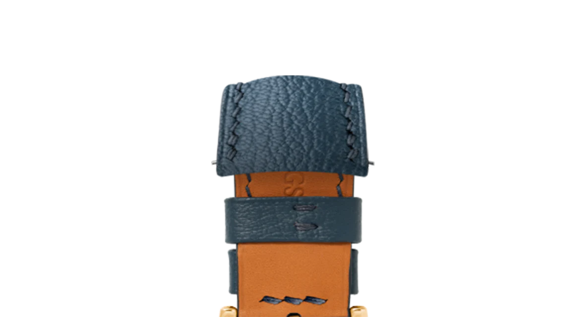 Navy Chevre Strap for MB&F MAD1 - Image 11