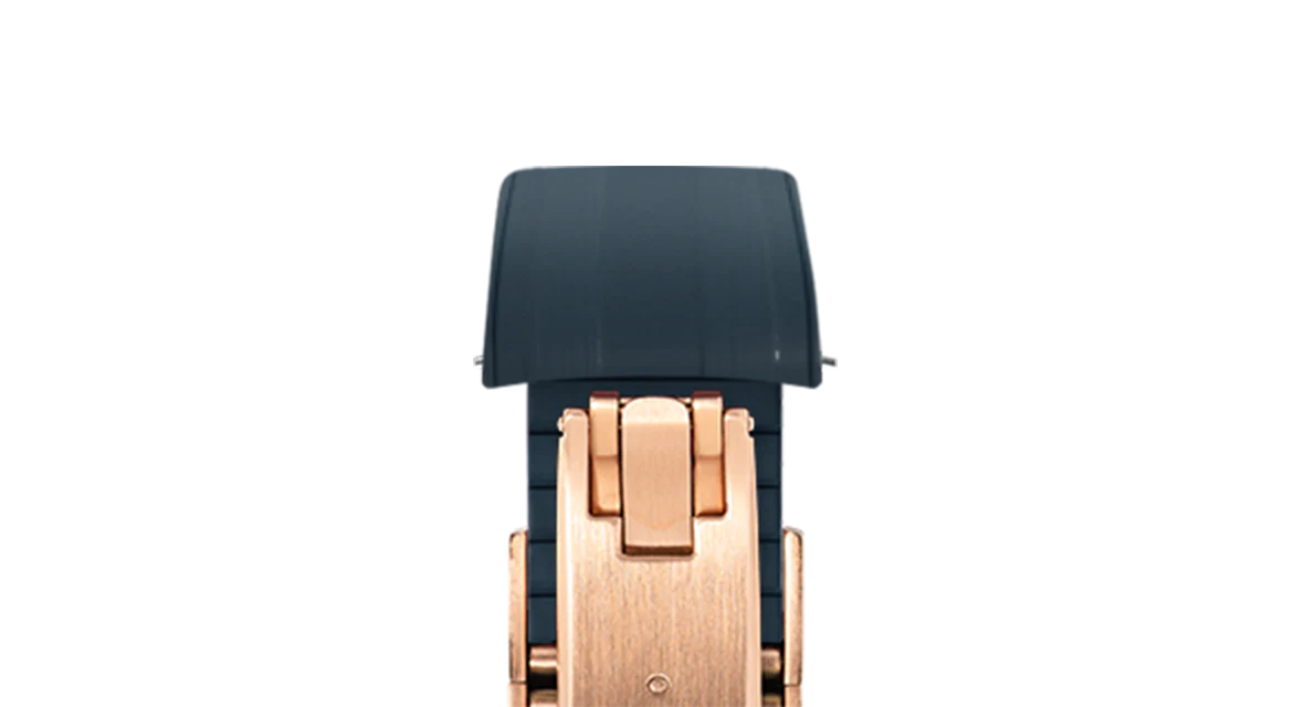 Navy CTS Rubber Strap for Rolex Submariner 41mm - Image 8