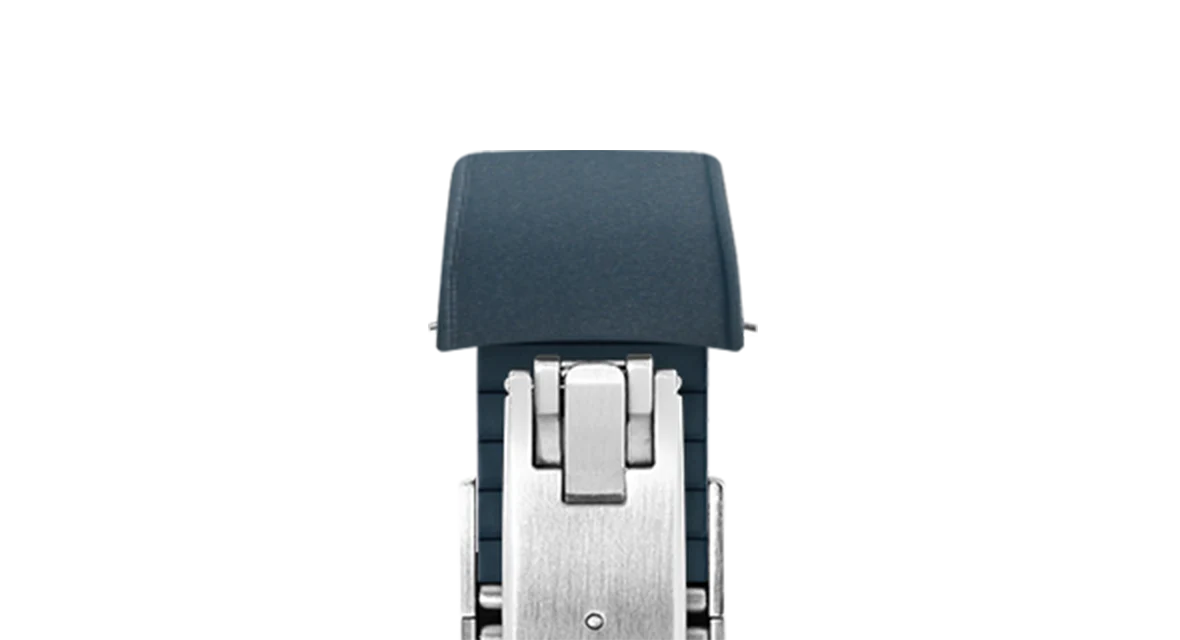 Navy Curved CTS Rubber Strap - Image 8