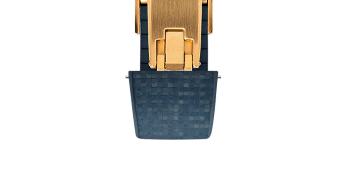 Navy Mosaic CTS Rubber Strap - Image 12