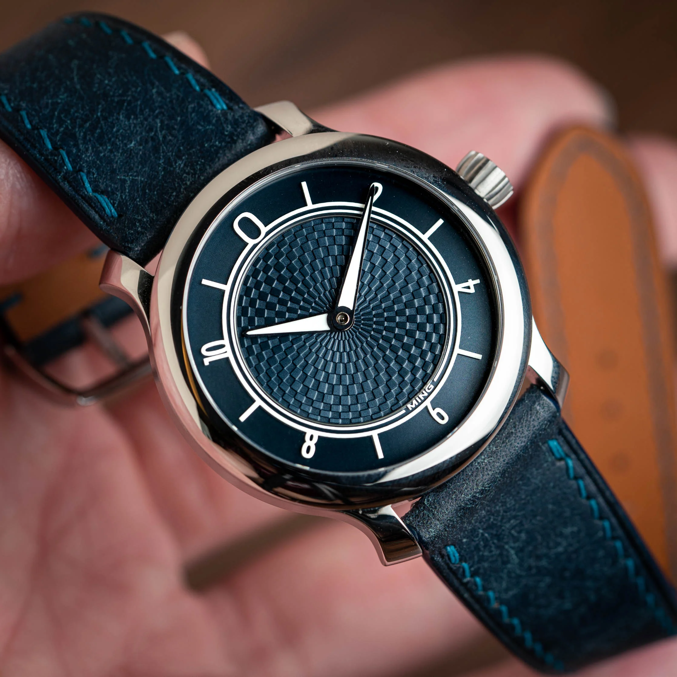 Navy Pueblo Slim Strap - Image 3