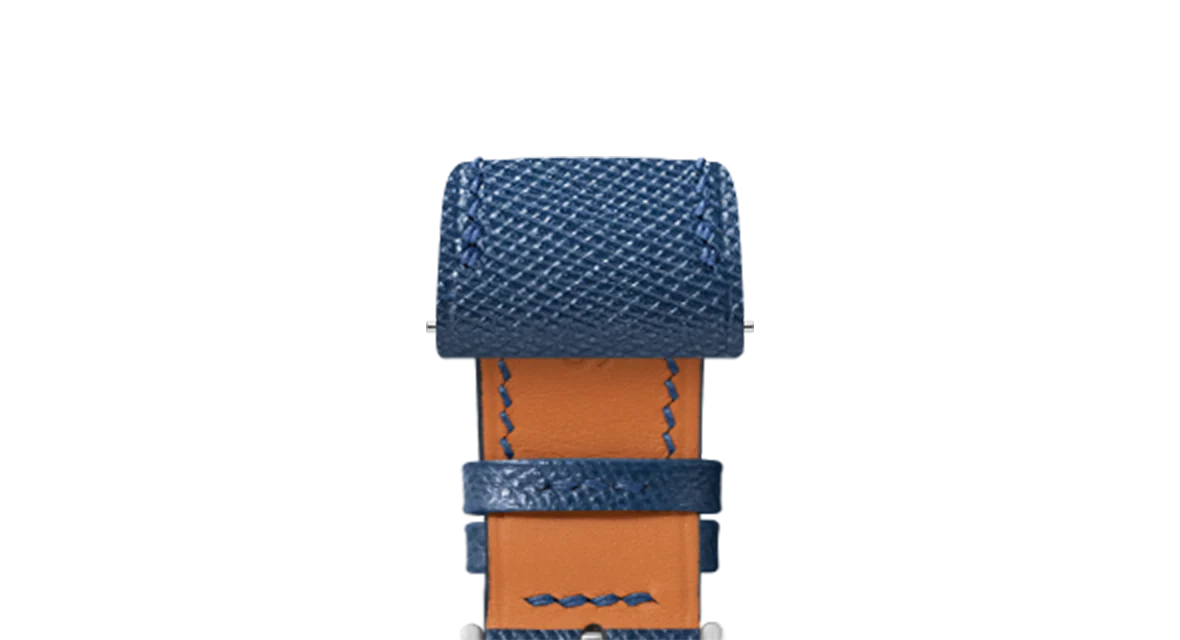 Navy Saffiano Strap for Cartier Santos-Dumont - Image 3