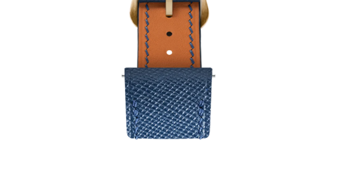 Navy Saffiano Strap for Cartier Santos-Dumont - Image 8