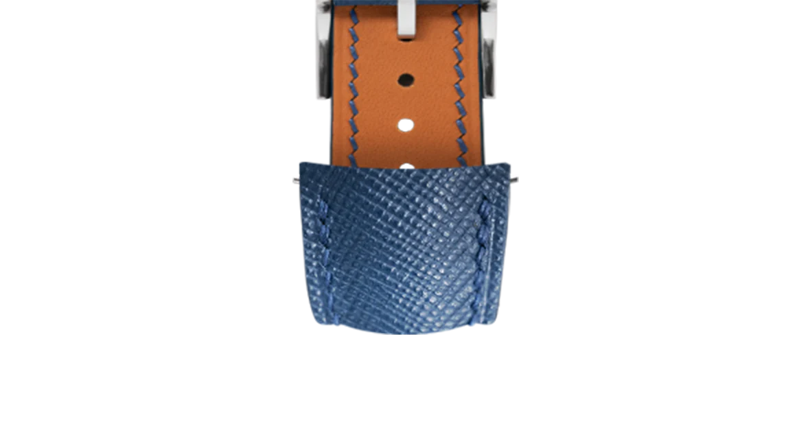 Navy Saffiano Signature (Curved) Strap - Image 4
