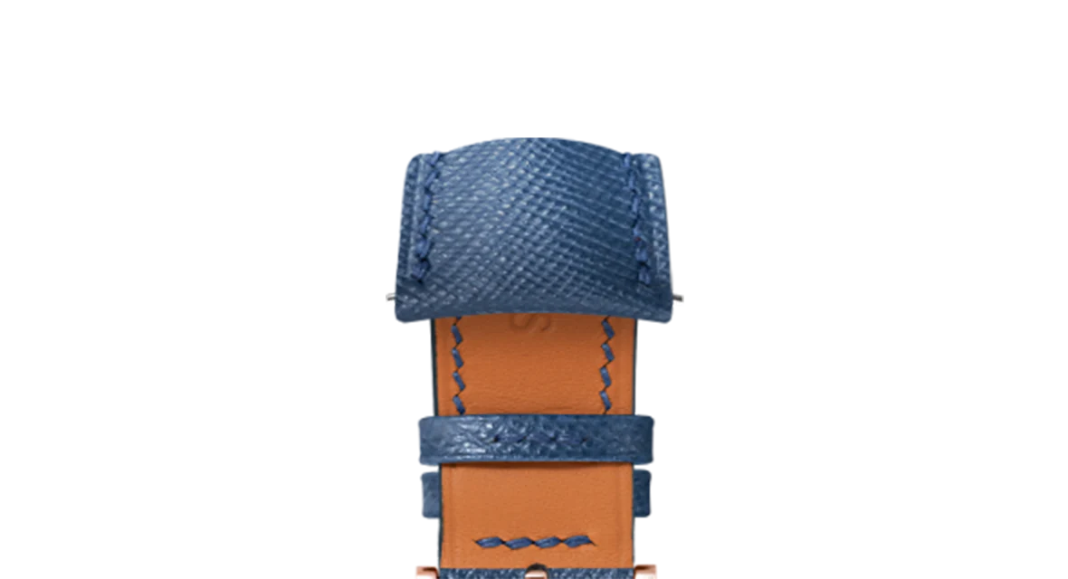 Navy Saffiano Signature (Curved) Strap - Image 5
