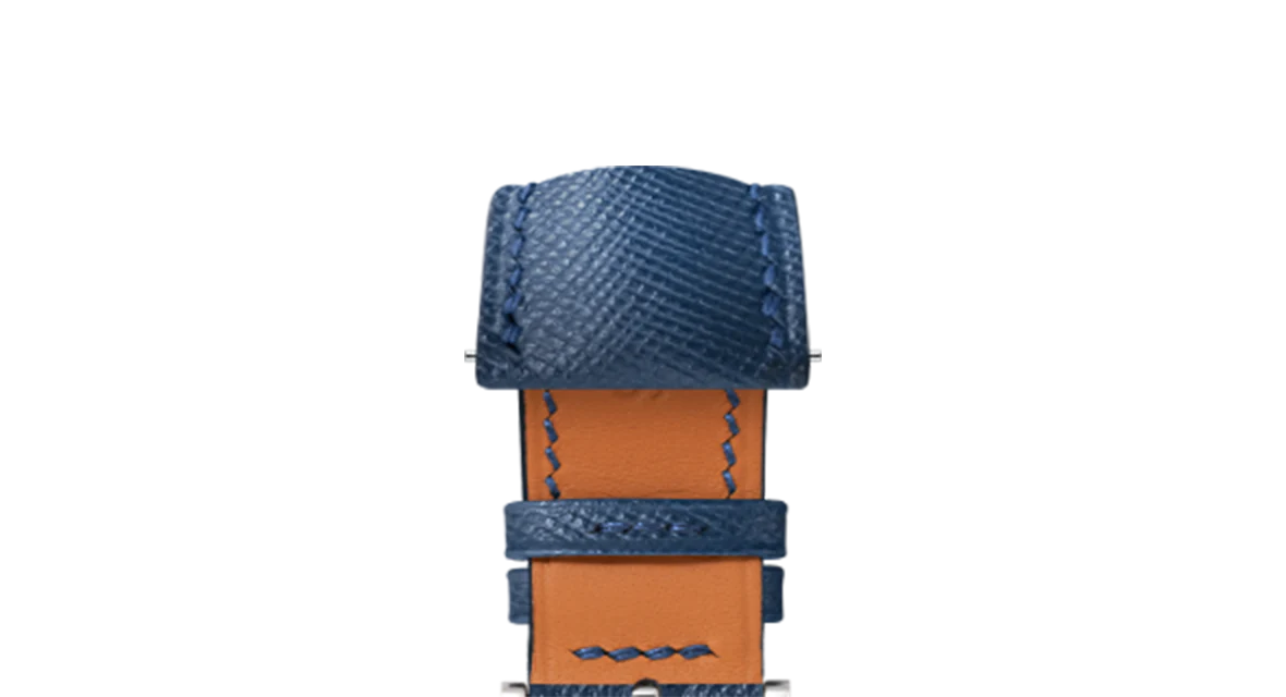 Navy Saffiano Signature Strap - Image 6