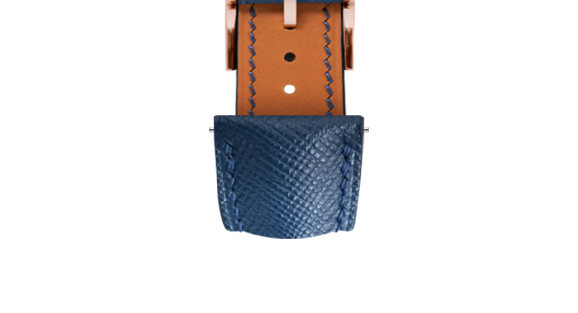 Navy Saffiano Signature Strap - Image 9