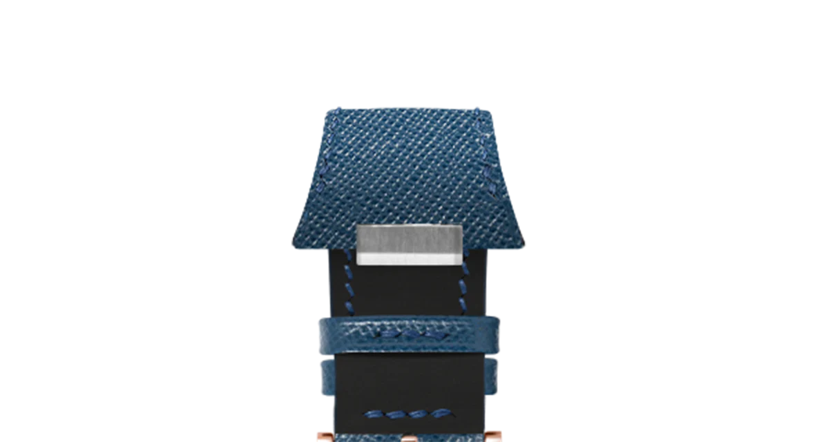 Navy Saffiano Strap for Tissot PRX - Image 9