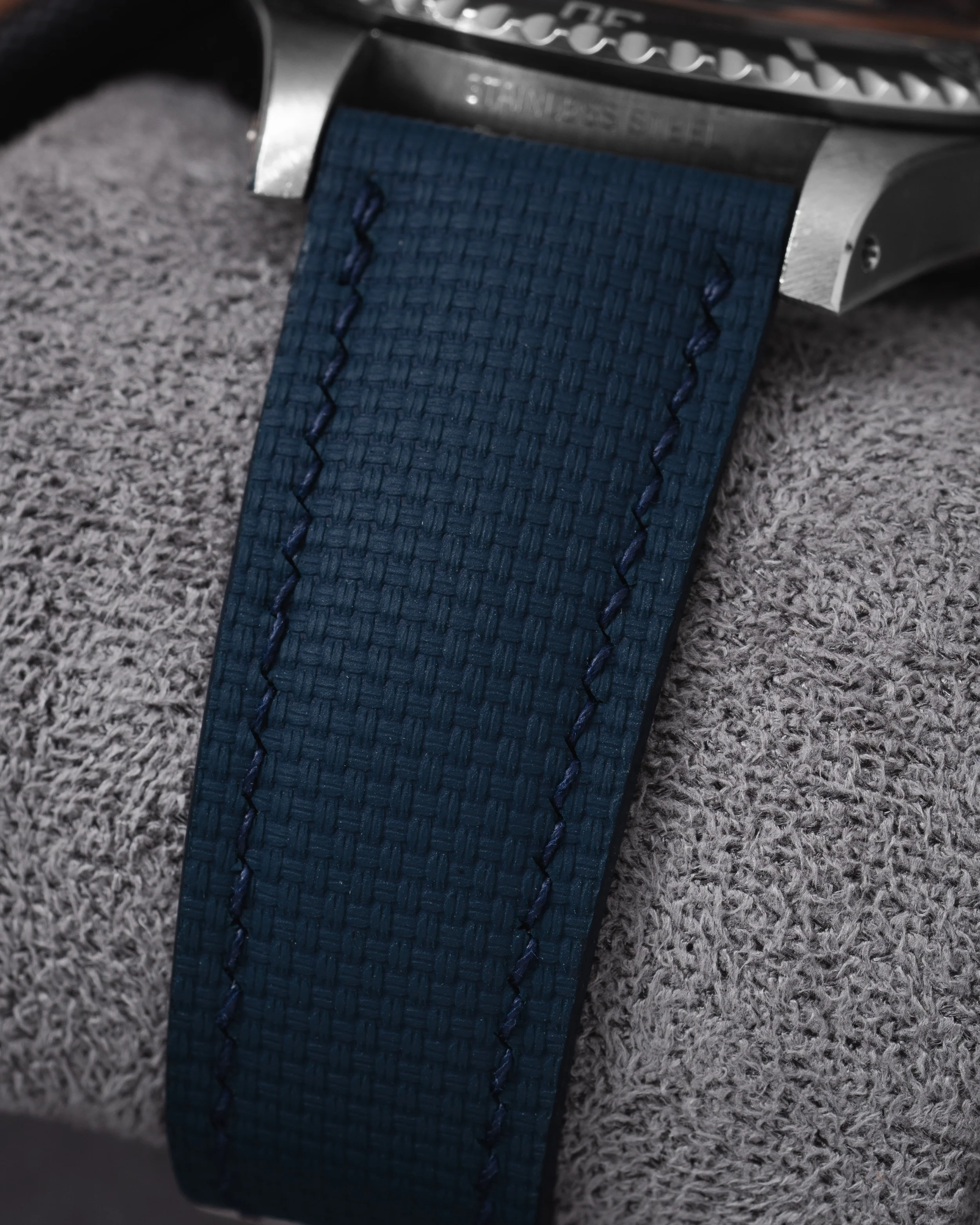 Navy Sailcloth Signature Strap - Image 3