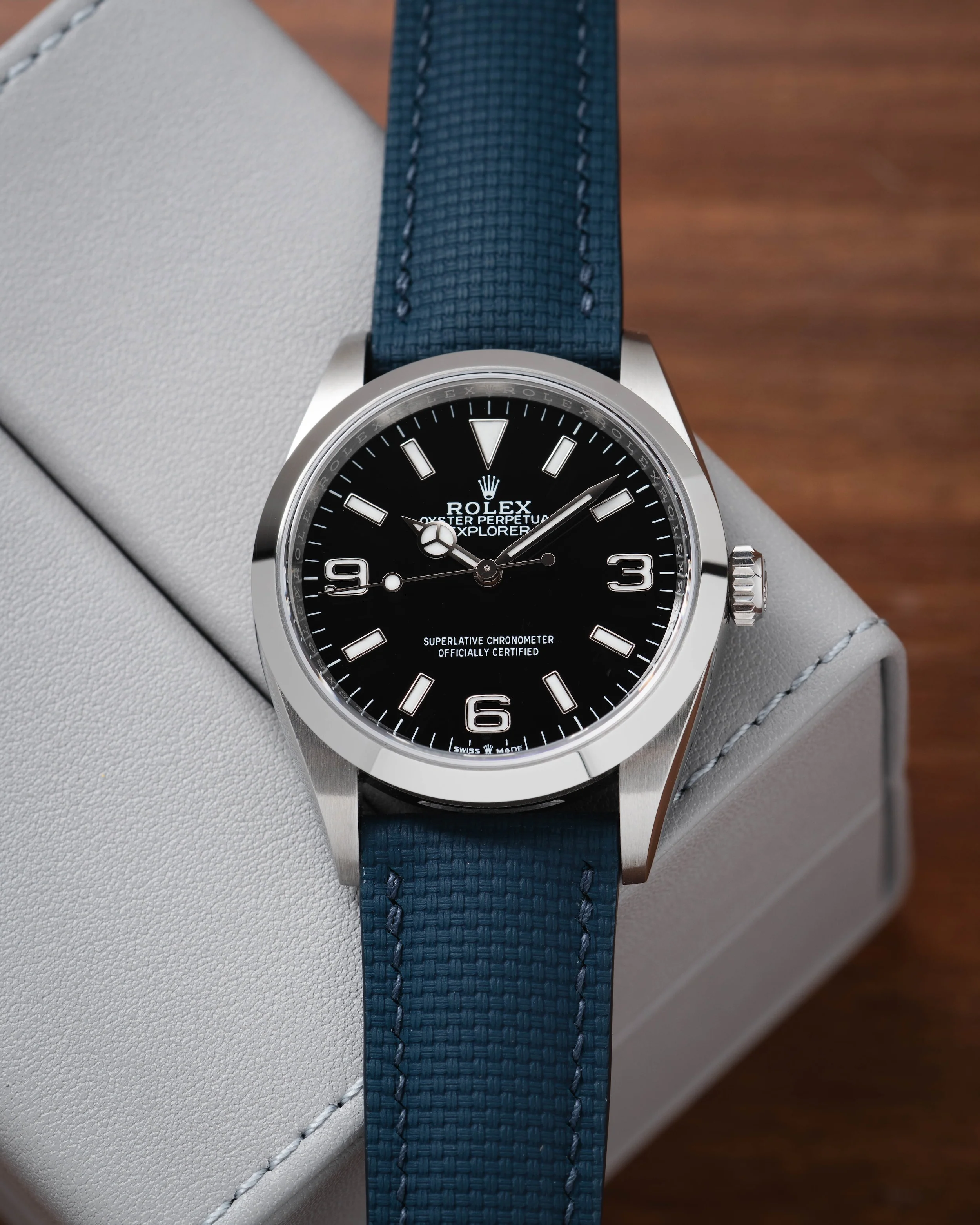 Navy Sailcloth Signature Strap - Image 4