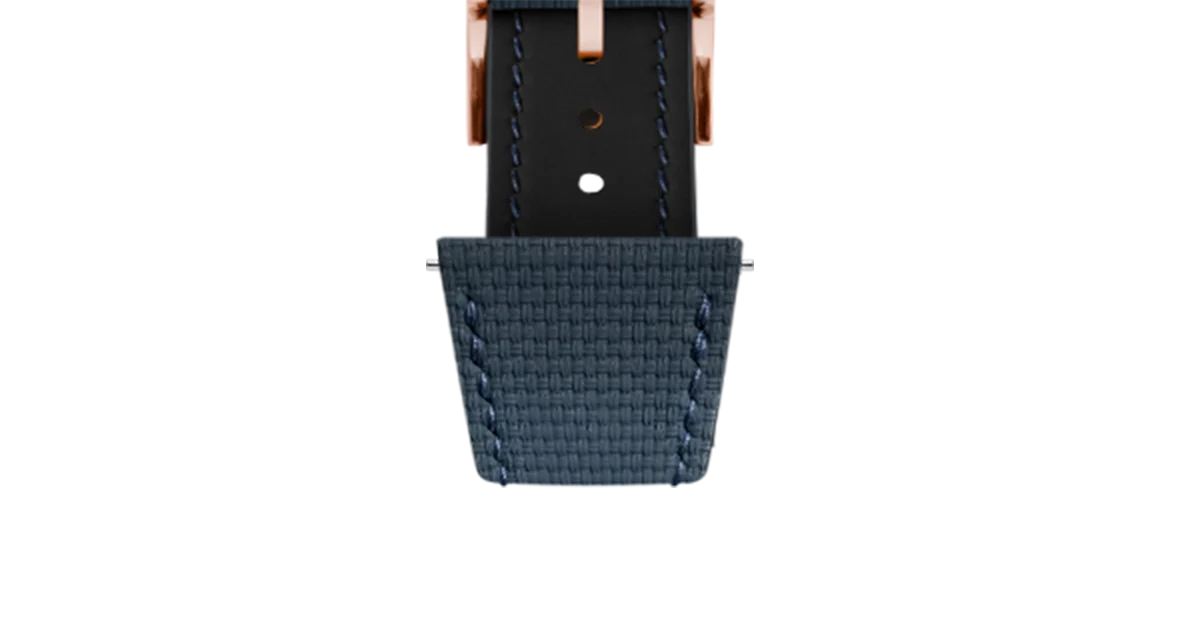 Navy Sailcloth Slim Strap for De Bethune - Image 10