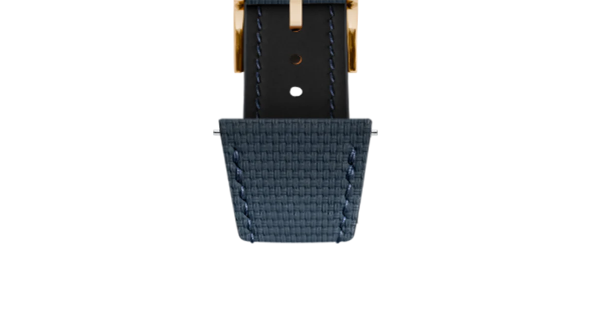 Navy Sailcloth Slim Strap for De Bethune - Image 12