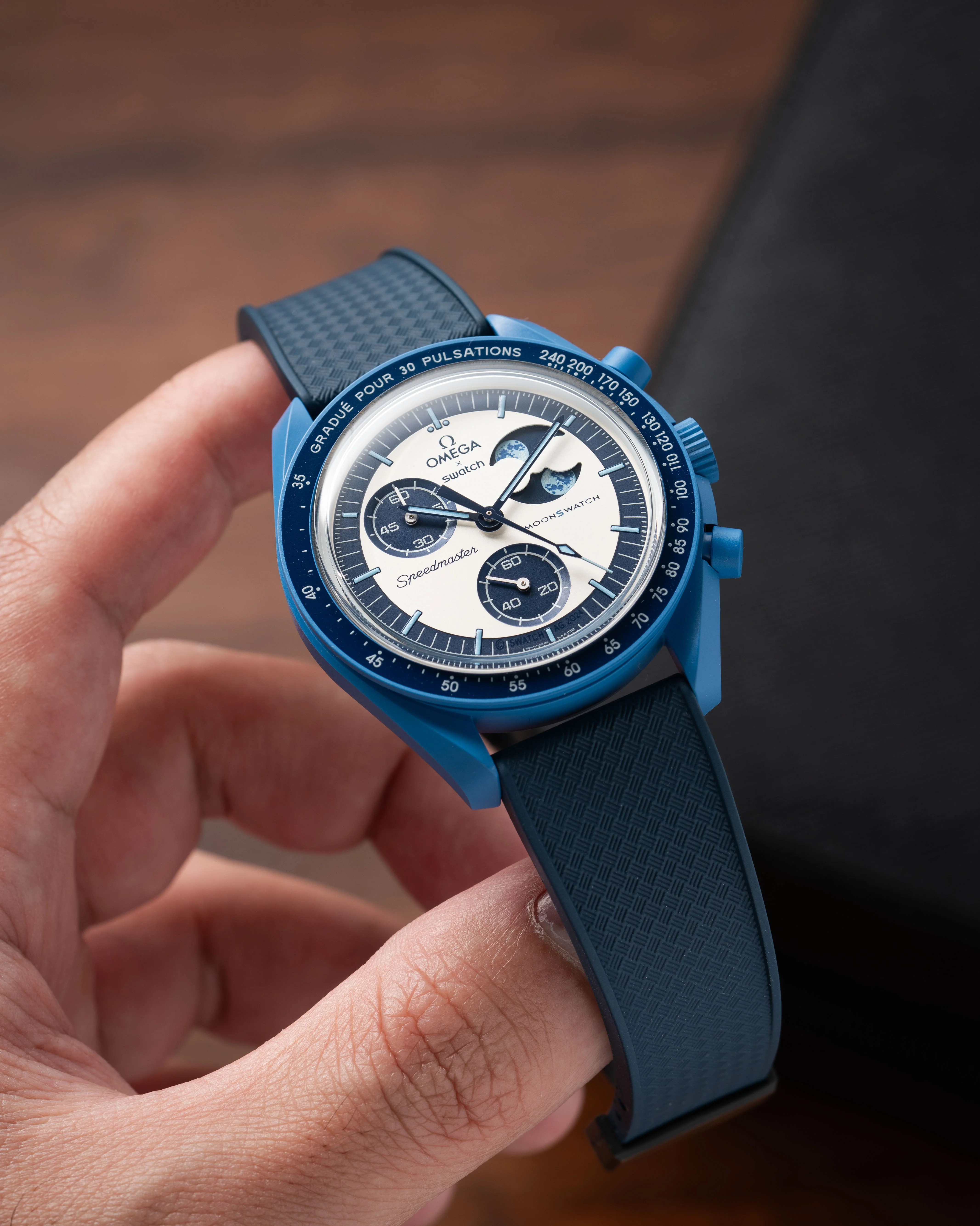 Navy Tropical CTS Rubber Strap - Image 4