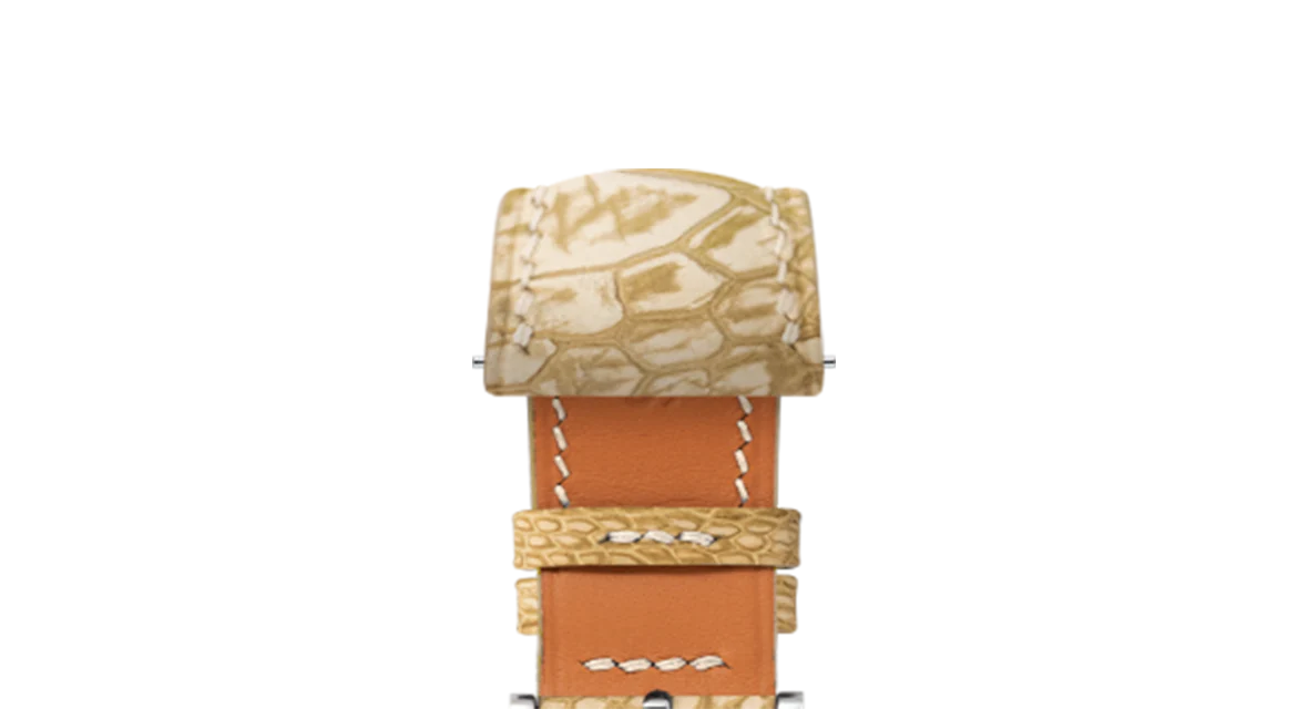 Overstock: Nubuck Oryx Ostrich Leg Signature Strap - Image 4