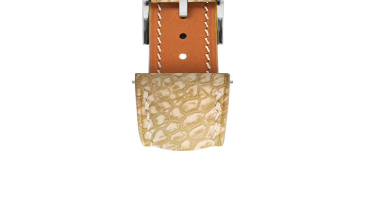Overstock: Nubuck Oryx Ostrich Leg Signature Strap - Image 5