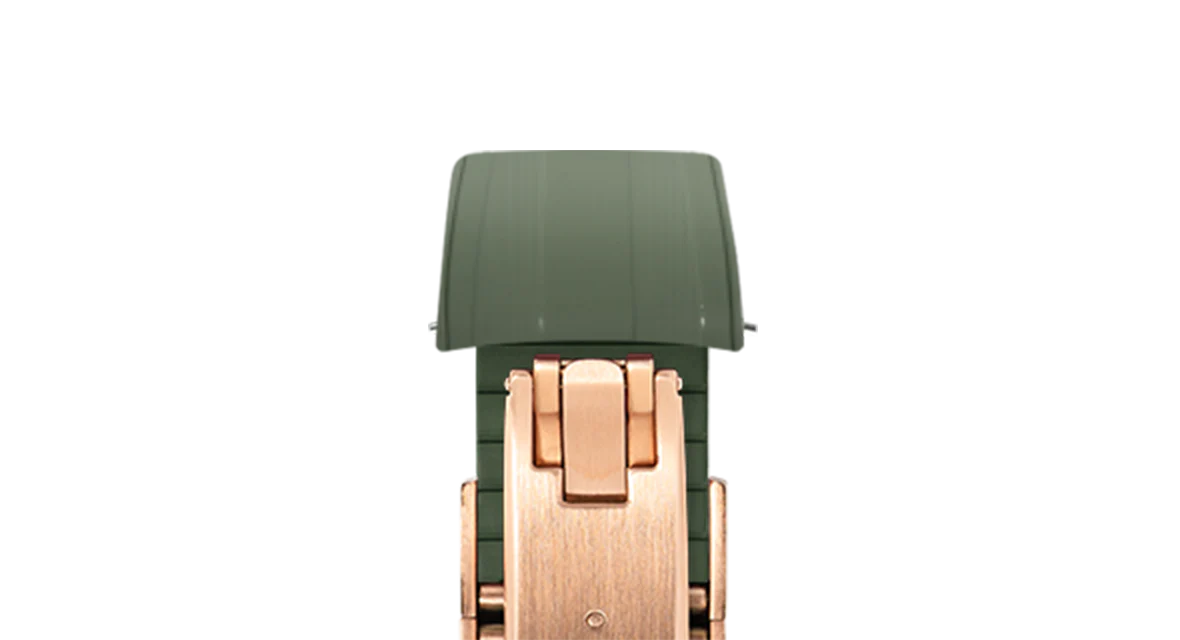 Olive Green CTS Rubber Strap for Rolex Submariner 41mm - Image 12