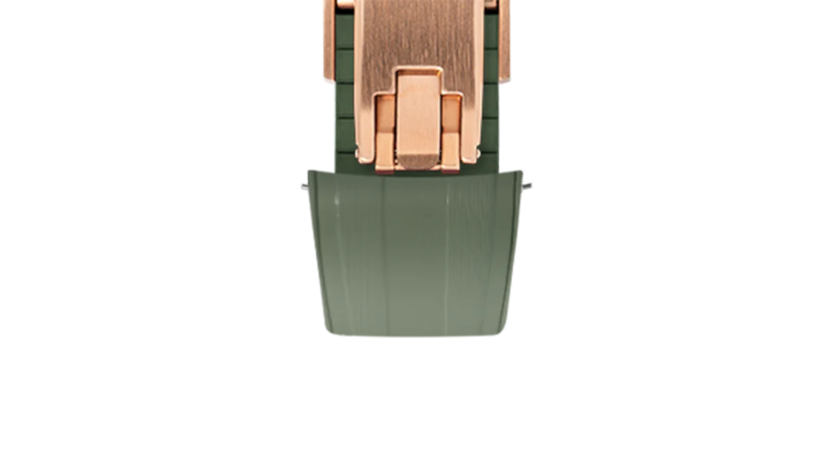 Olive Green CTS Rubber Strap for Rolex Submariner 41mm - Image 13
