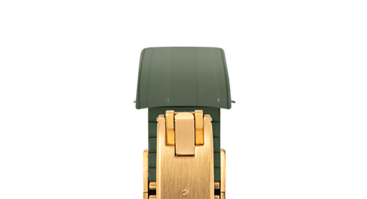 Olive Green CTS Rubber Strap for Rolex Submariner 41mm - Image 14