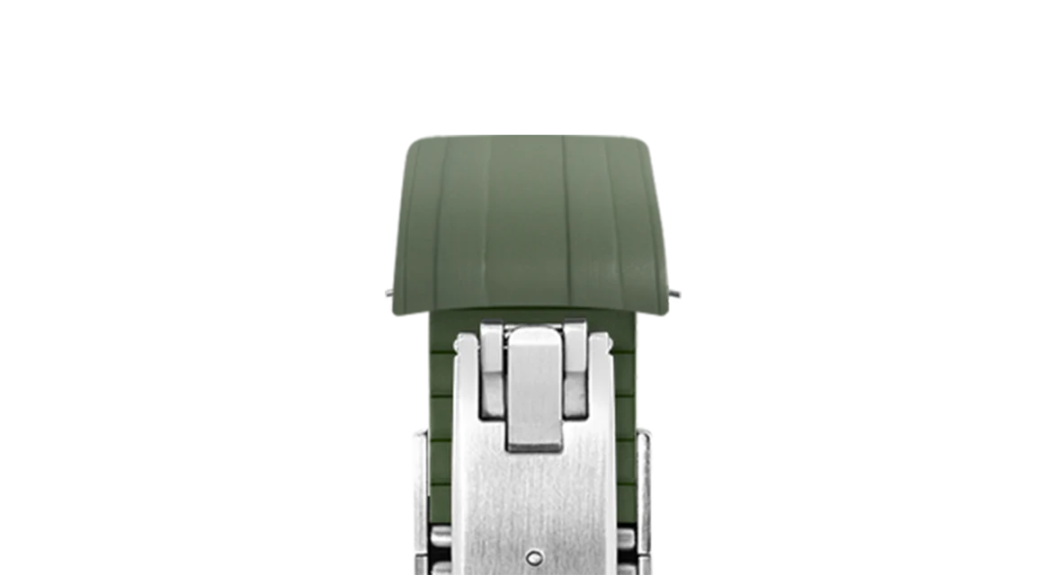 Olive Green CTS Rubber Strap for Tudor BB54 - Image 6