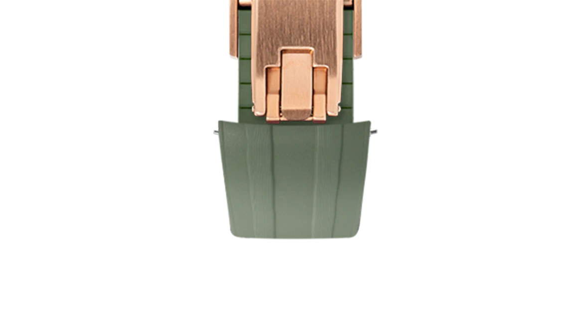 Olive Green CTS Rubber Strap for Tudor Pelagos 39 - Image 9