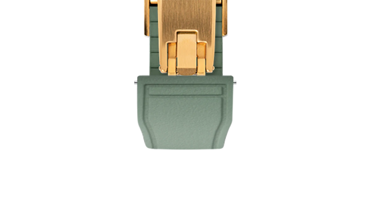 Olive Green Pilot CTS Rubber Strap - Image 13