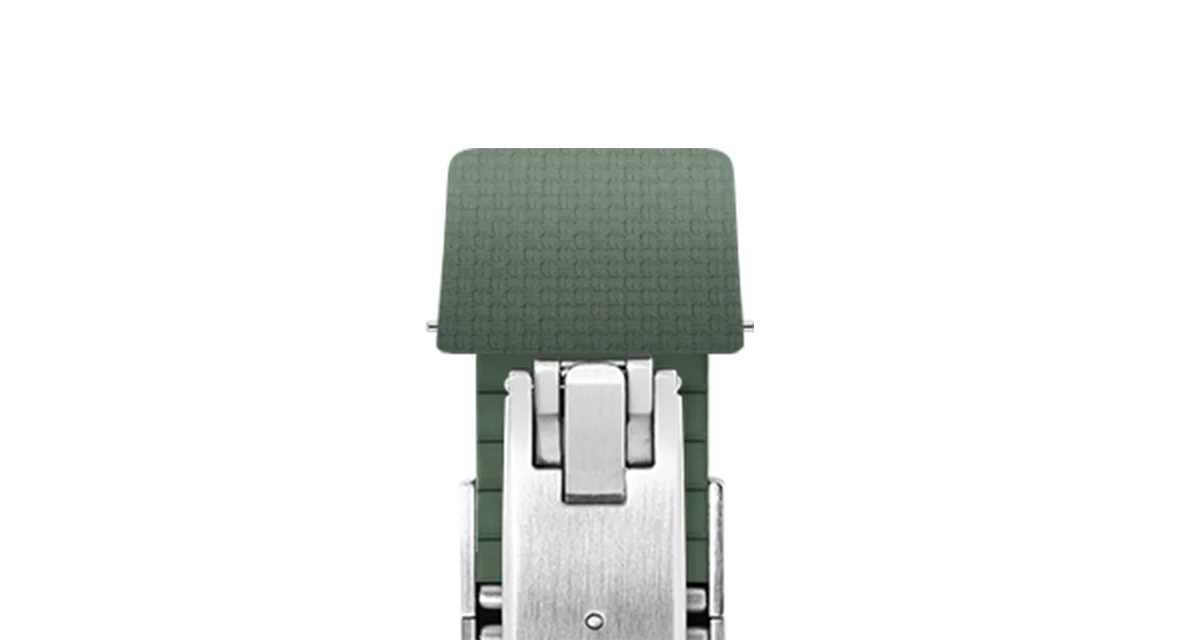 Olive Green Sailcloth CTS Rubber Strap for F.P. Journe Élégante - Image 7