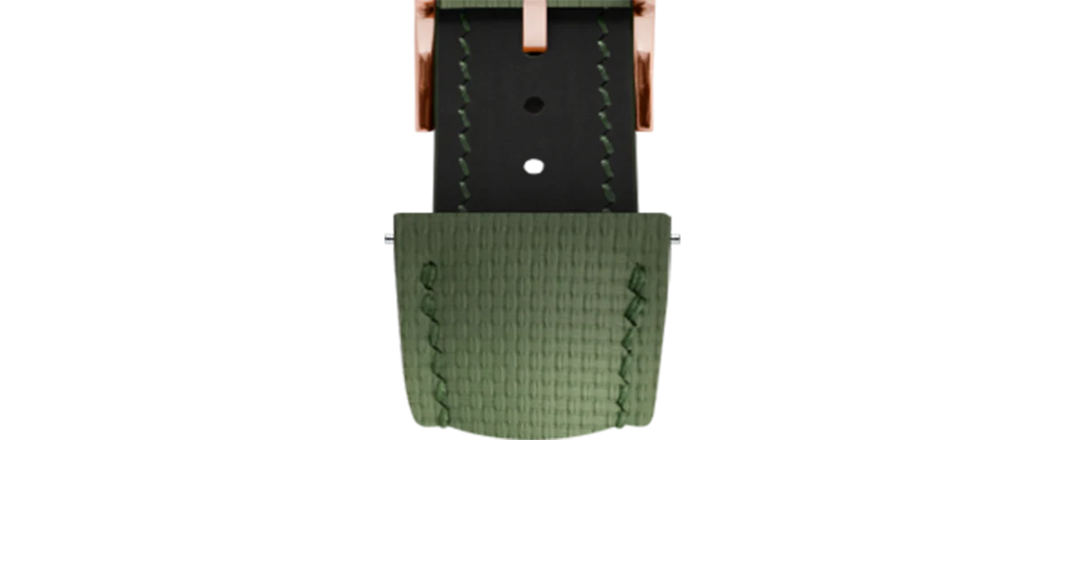 Olive Green Sailcloth Signature Strap - Image 10
