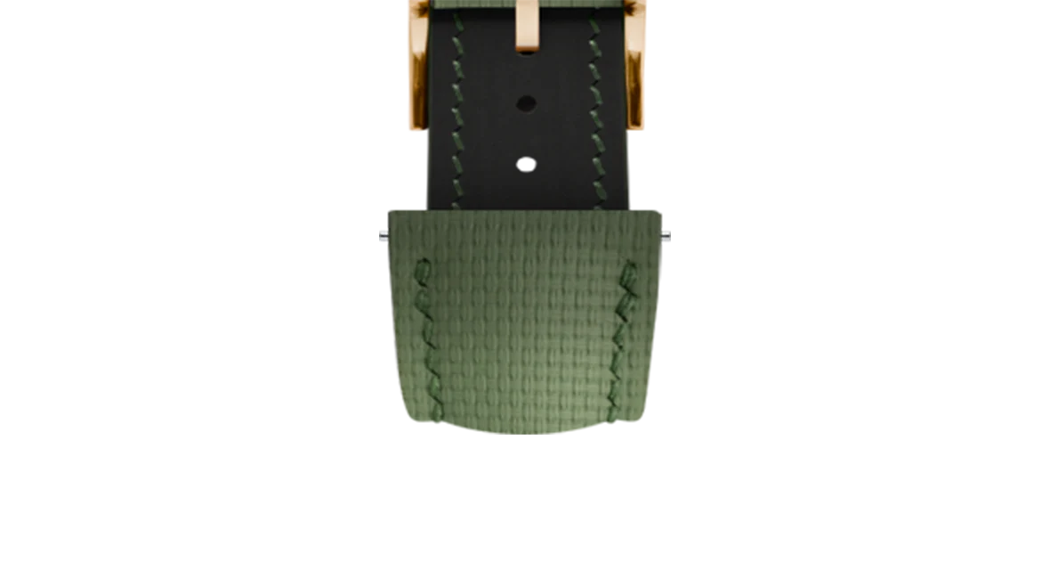 Olive Green Sailcloth Signature Strap - Image 12