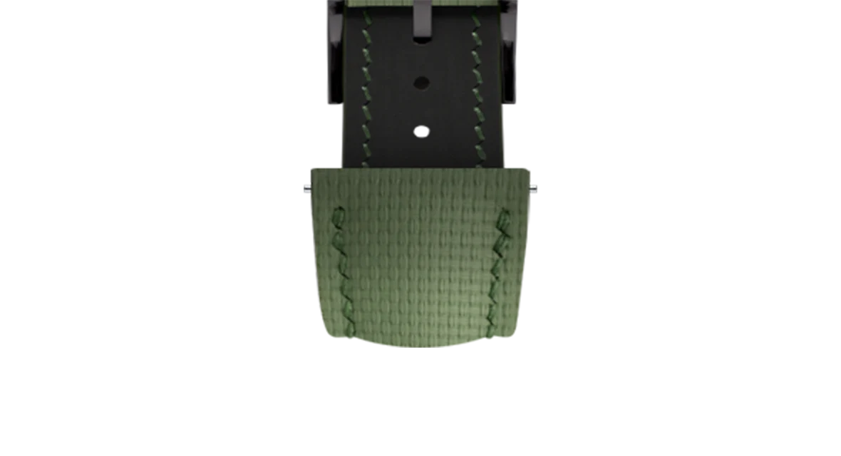Olive Green Sailcloth Signature Strap - Image 14