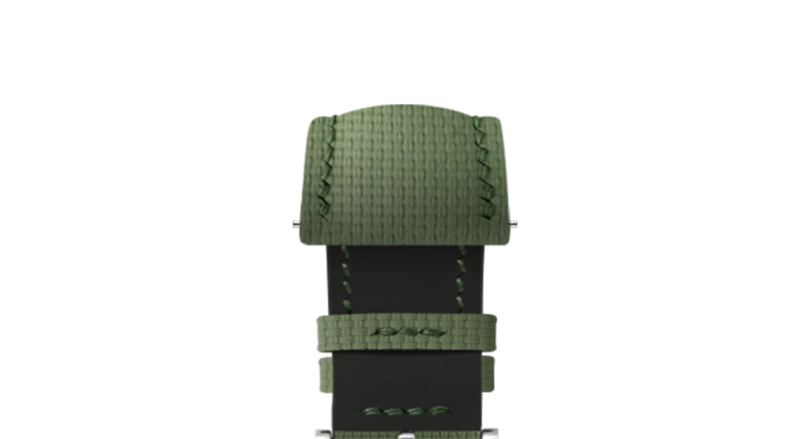 Olive Green Sailcloth Signature Strap - Image 7