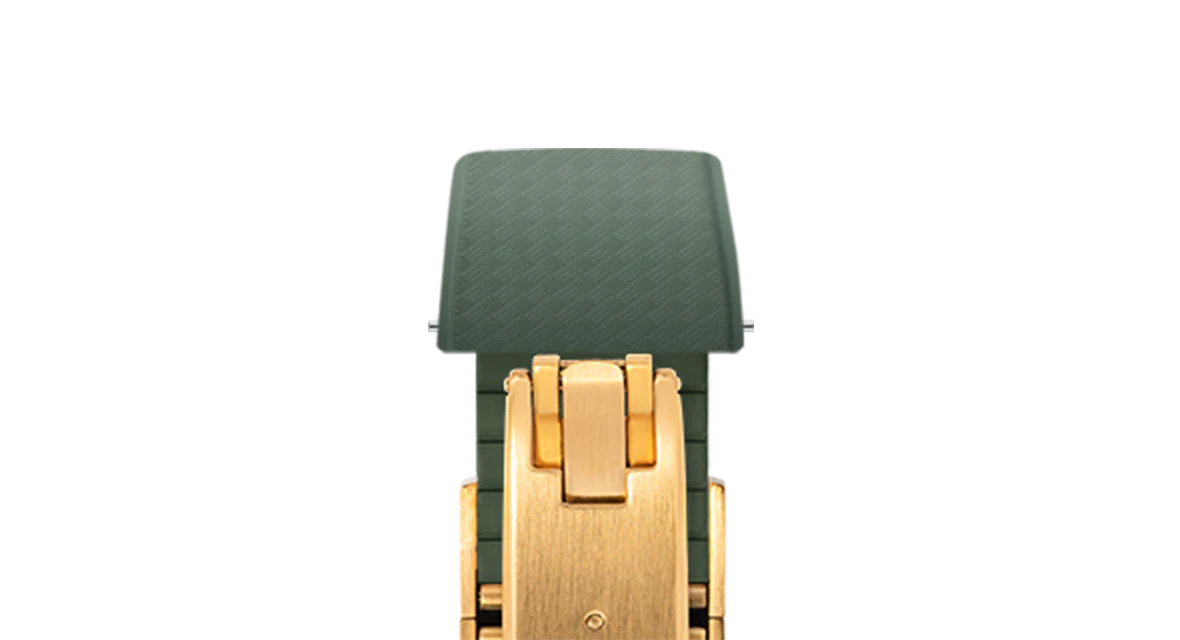 Olive Green Tropical CTS Rubber Strap - Image 13