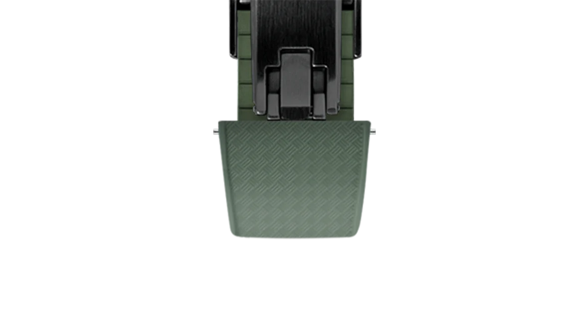 Olive Green Tropical CTS Rubber Strap - Image 16