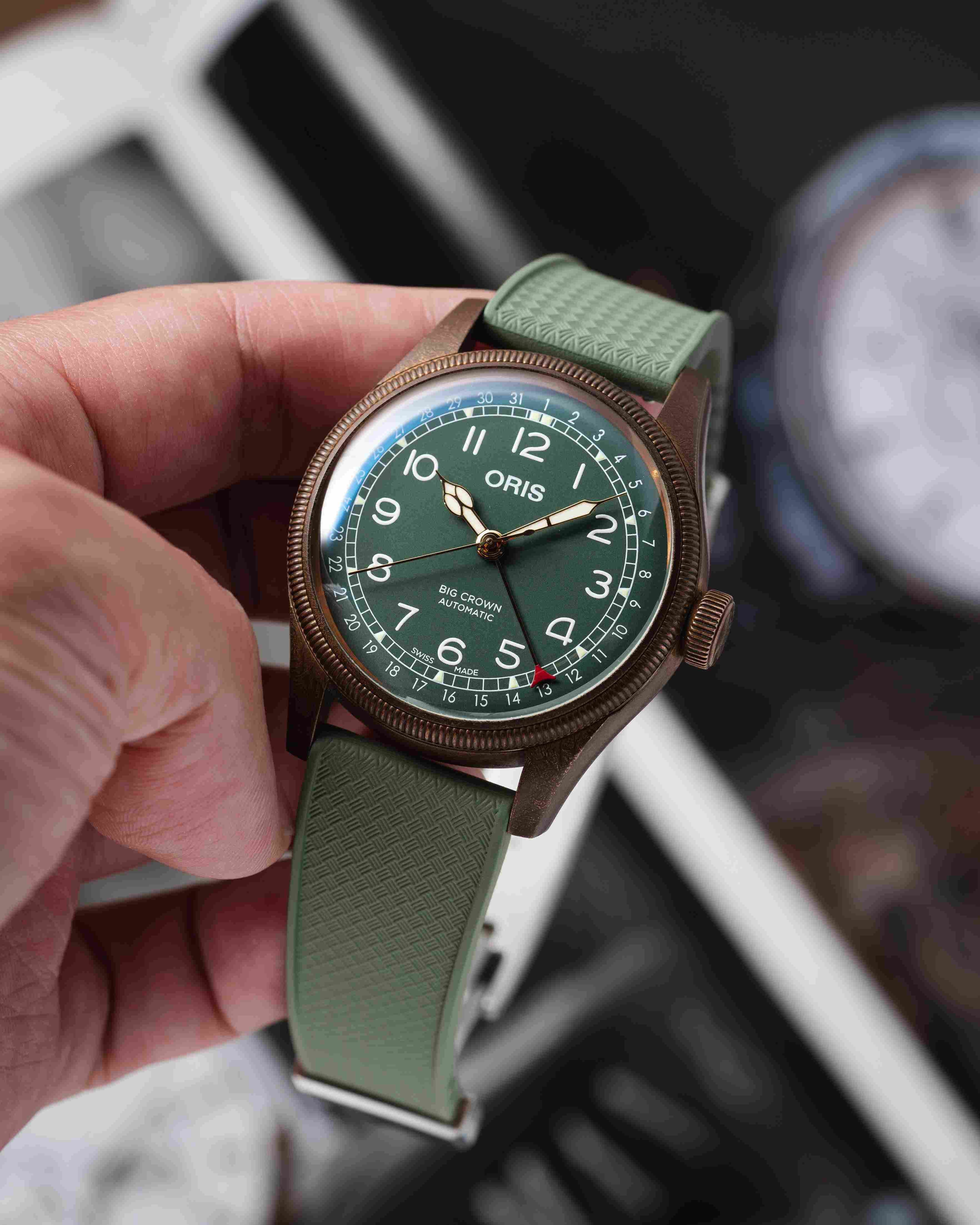 Olive Green Tropical CTS Rubber Strap - Image 8
