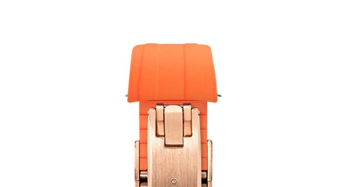 Overstock: Orange CTS Rubber Strap for Omega Speedmaster - Image 8