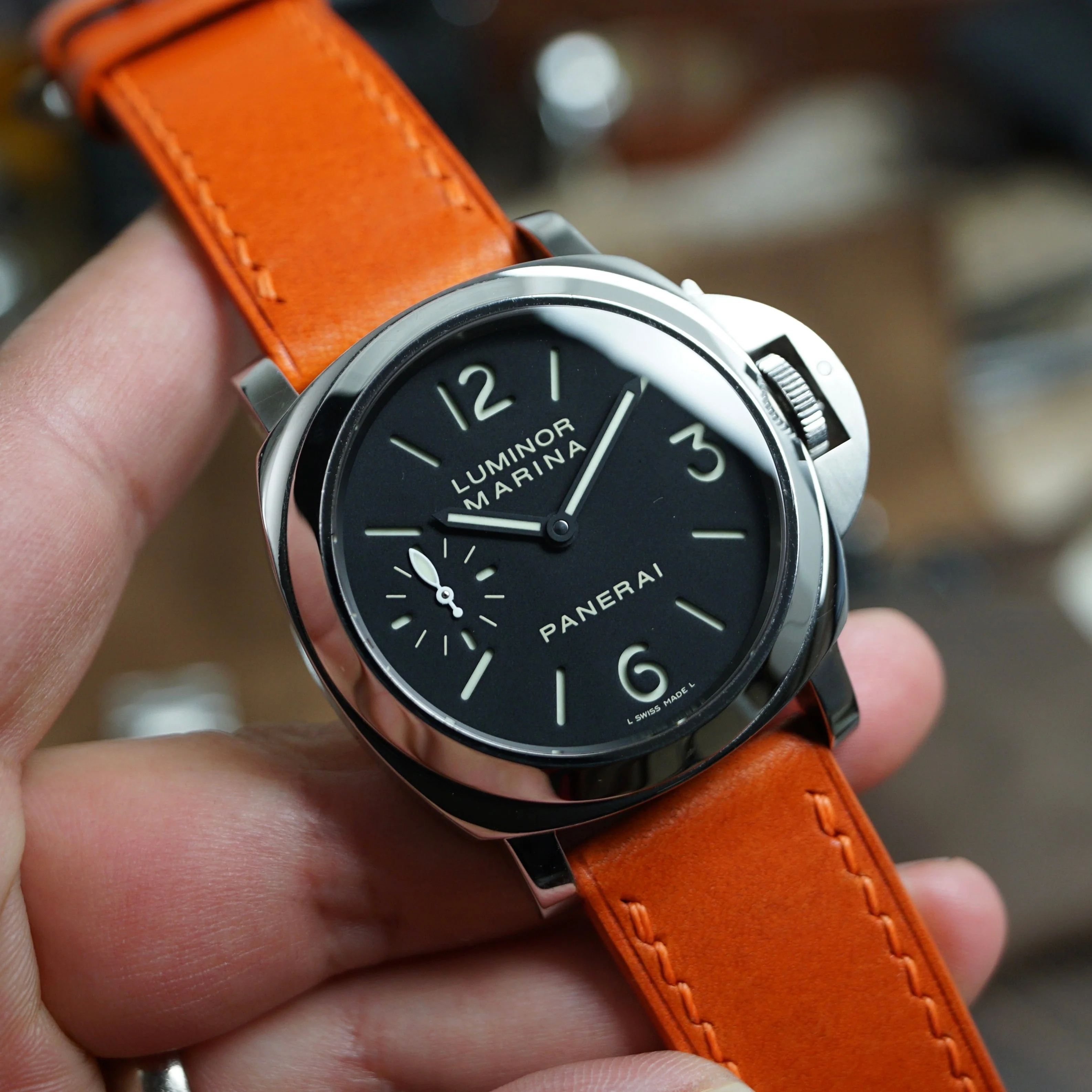 Orange Buttero Chunky Strap - Image 2