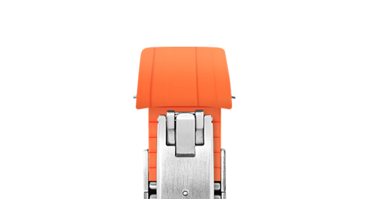 Orange CTS Rubber Strap for Tudor BB58 - Image 6