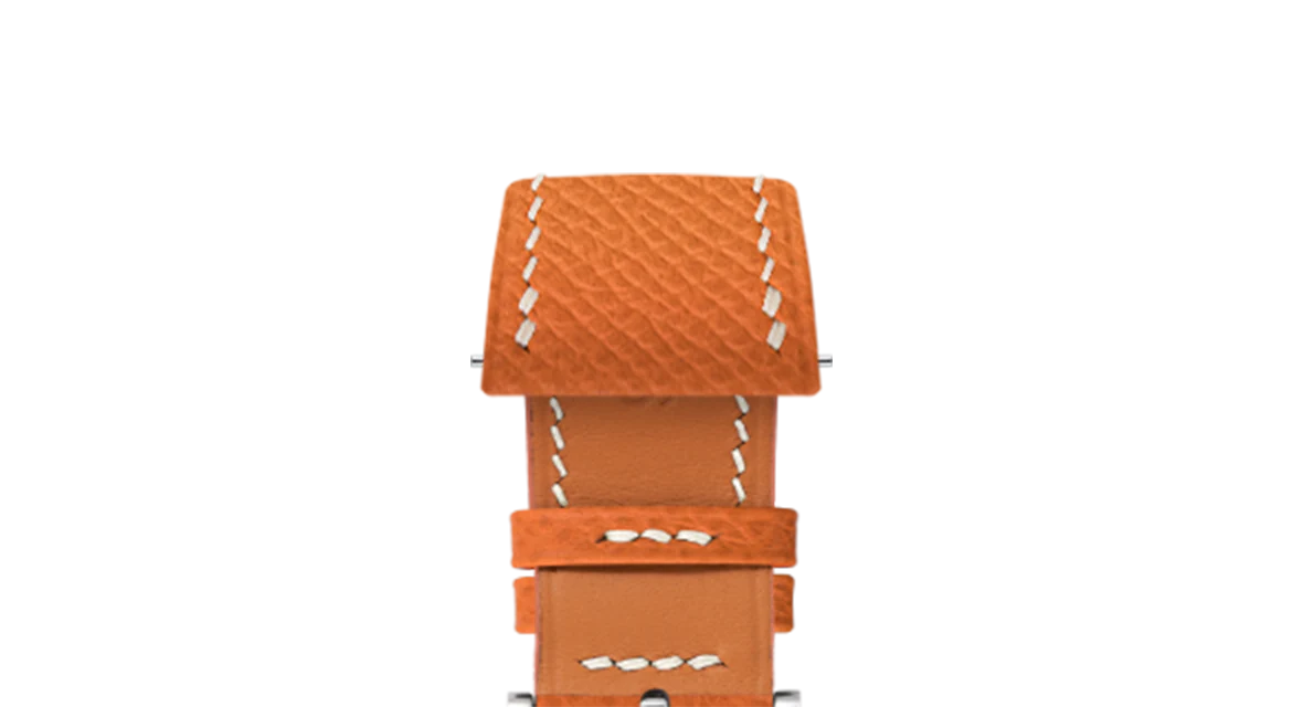Orange Epsom Slim Strap - Image 15