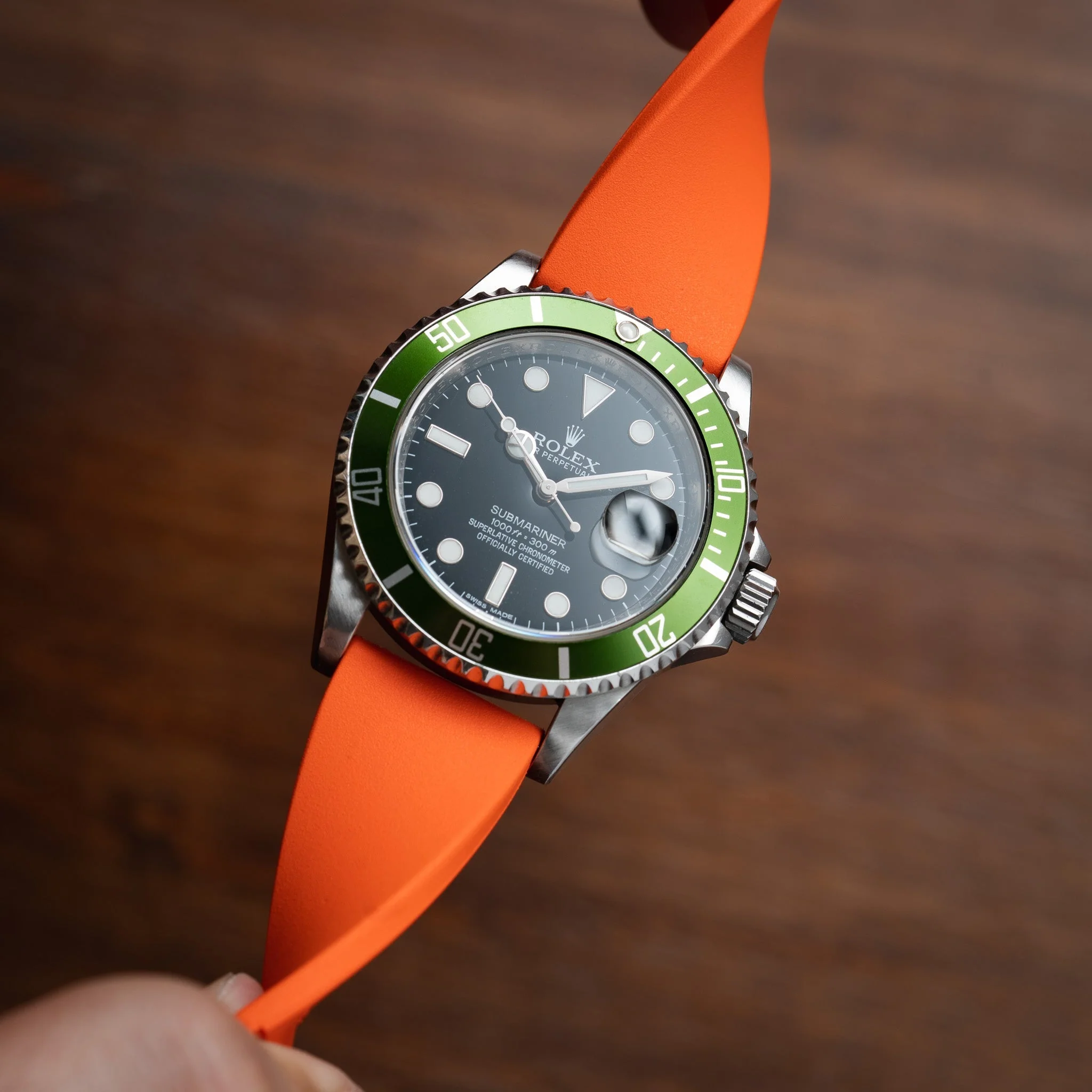 Orange CTS Rubber Strap - Image 3
