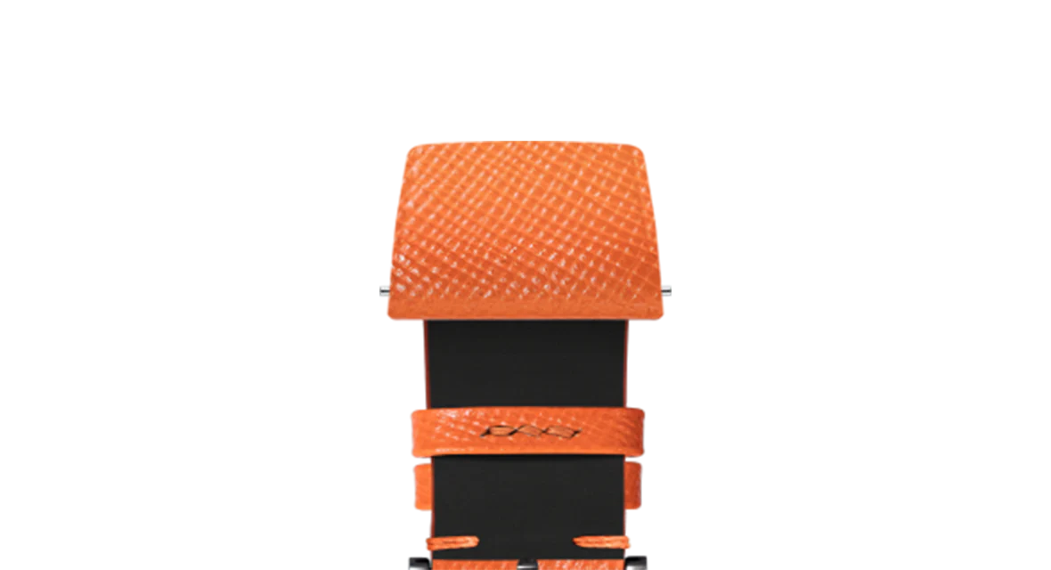 Orange Saffiano Stitchless Strap - Image 11