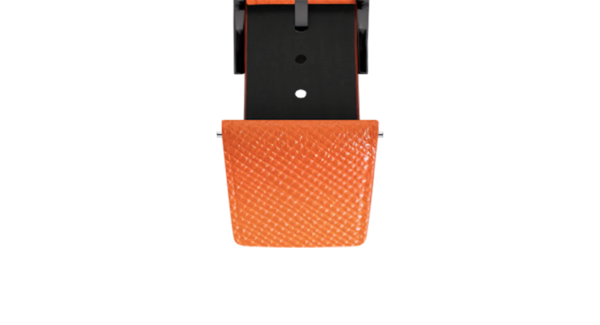 Orange Saffiano Stitchless Strap - Image 12