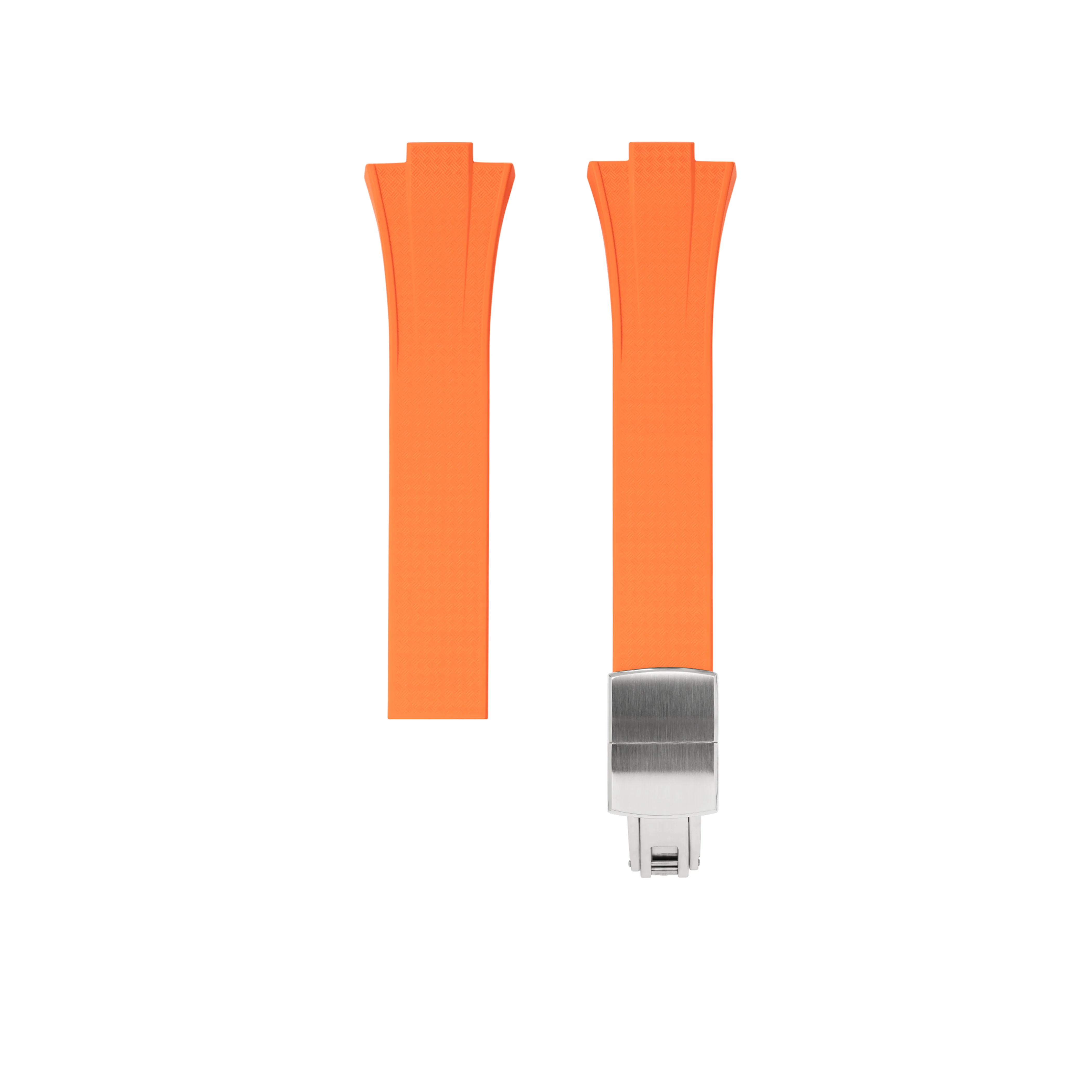 Orange CTS Rubber Strap for Tissot PRX - Image 6